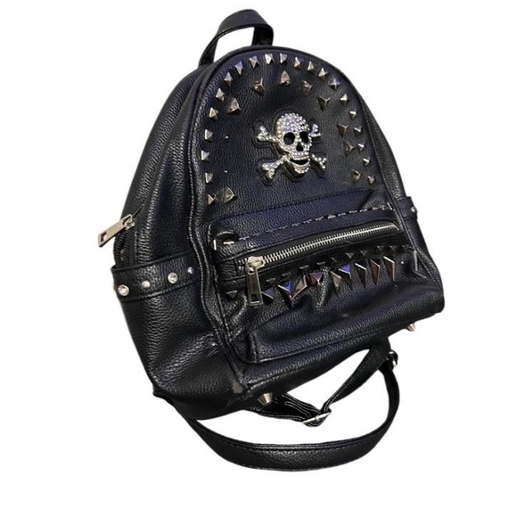 Real Leather Bag with Skull - Picture 4 of 4